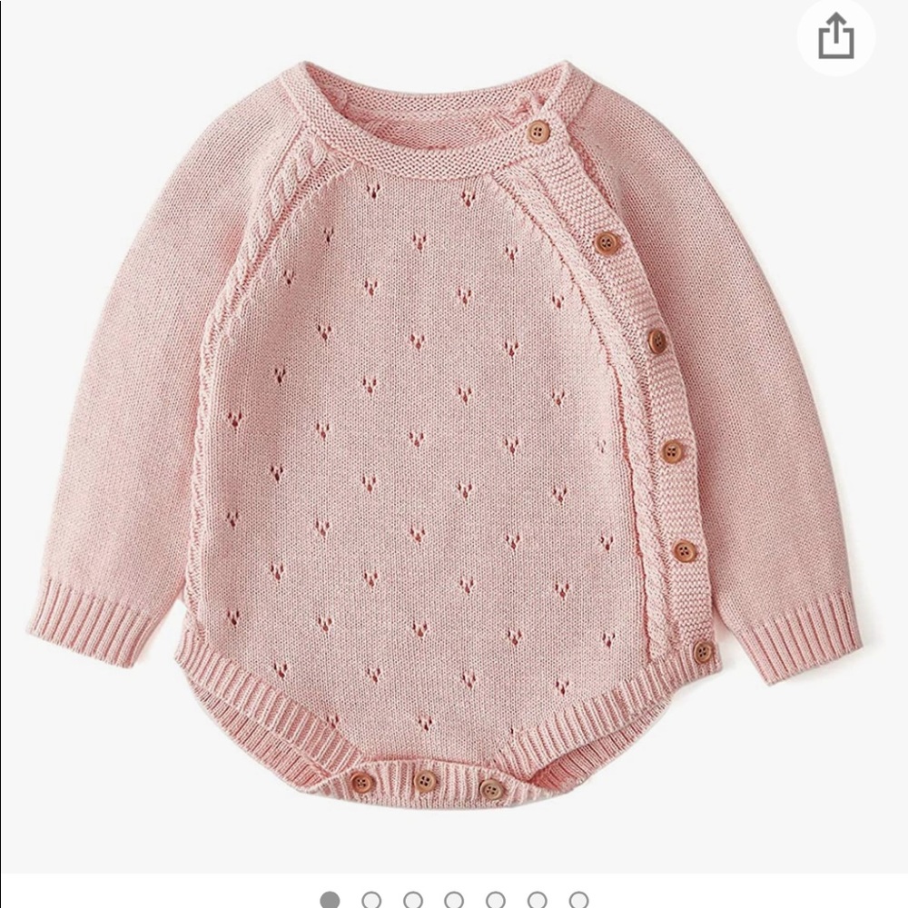 NWOT BABY KNIT ROMPER